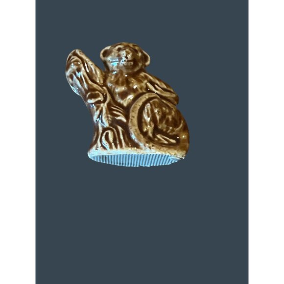 Wade England Animal Miniatures Set Of 3 Giraffe Hippo Bear Ceramic Figurines - Picture 10 of 14